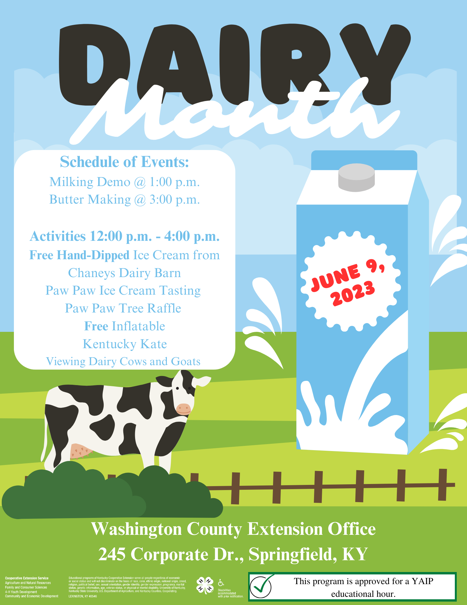 June Dairy Month Flyer 