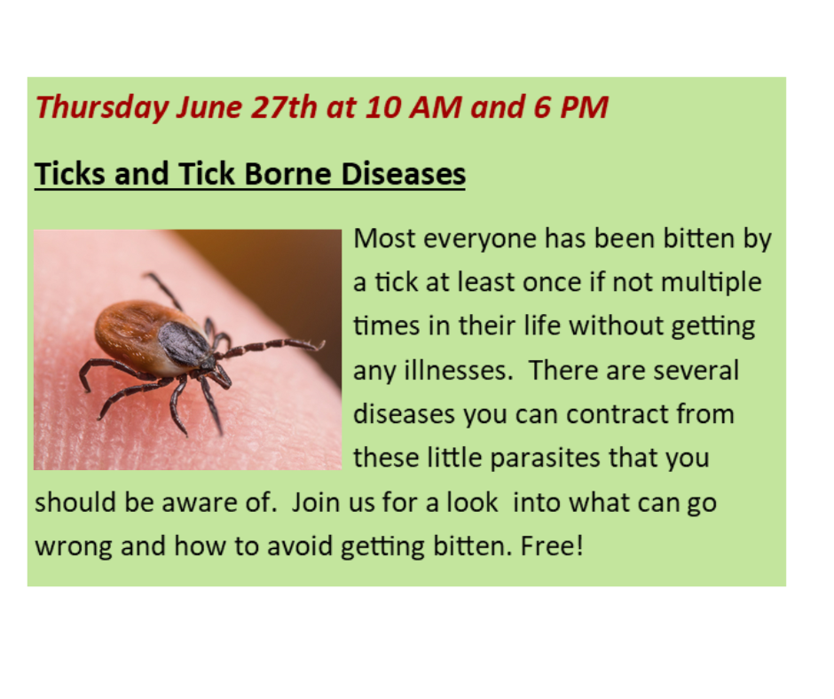 Ticks and Tick Borne Diseases